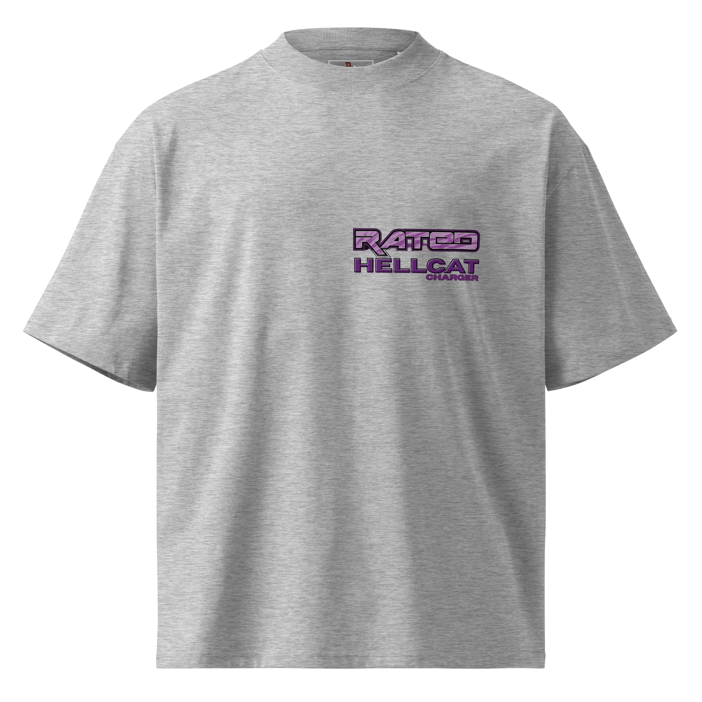 Rated Charger Hellcat Oversized T-Shirt