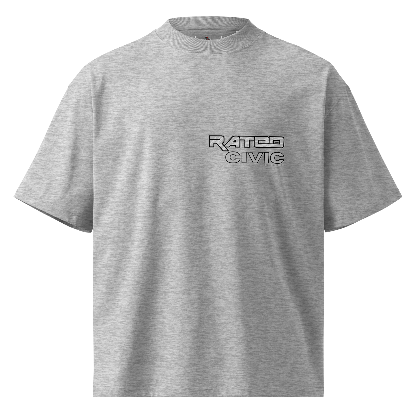Rated Civic EX Coupe (2000) Oversized T-Shirt