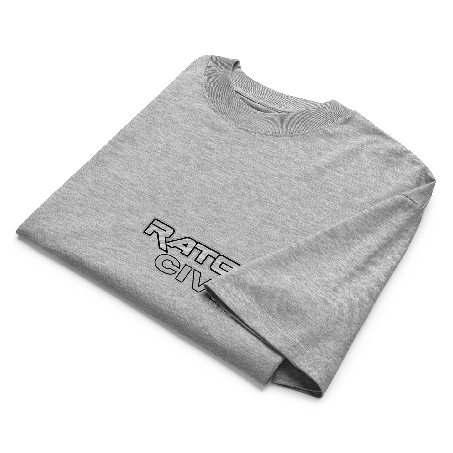Rated Civic EX Coupe (2000) Oversized T-Shirt